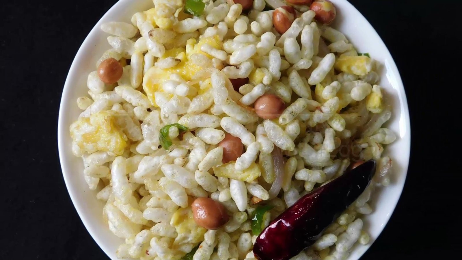 Puffed Rice with Egg